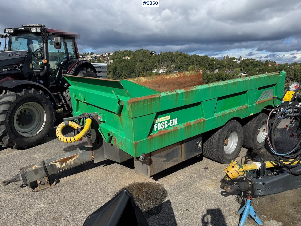 2015 Foss EIK 5.150 Dumper with 50 km/h. - Landbrugs tipvogn: billede 2 2015 Foss EIK 5.150 Dumper with 50 km/h. - Landbrugs tipvogn: billede 2