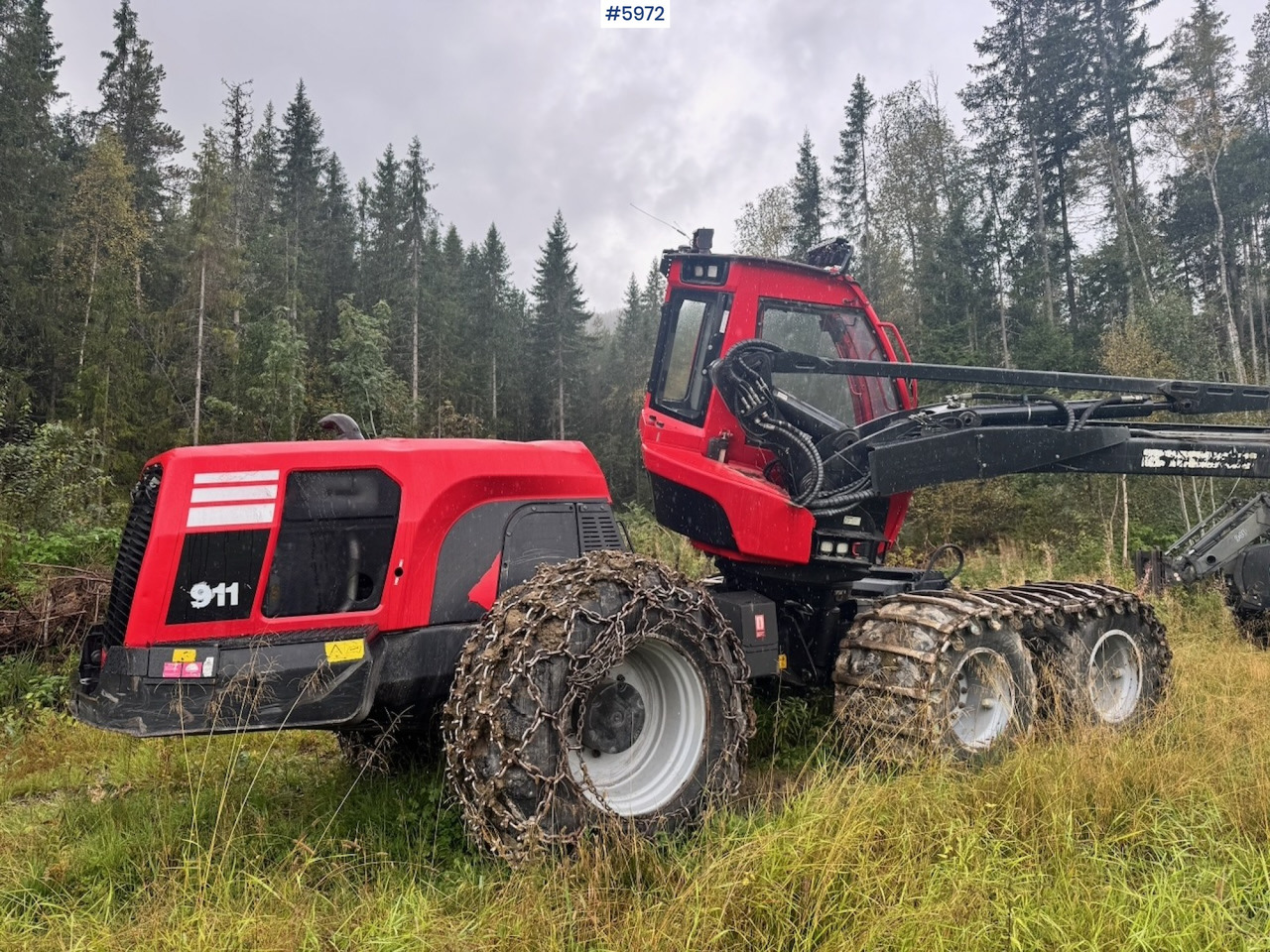 2015 Komatsu 911-6 Harvester with newer head. - Skovmaskine: billede 3 2015 Komatsu 911-6 Harvester with newer head. - Skovmaskine: billede 3