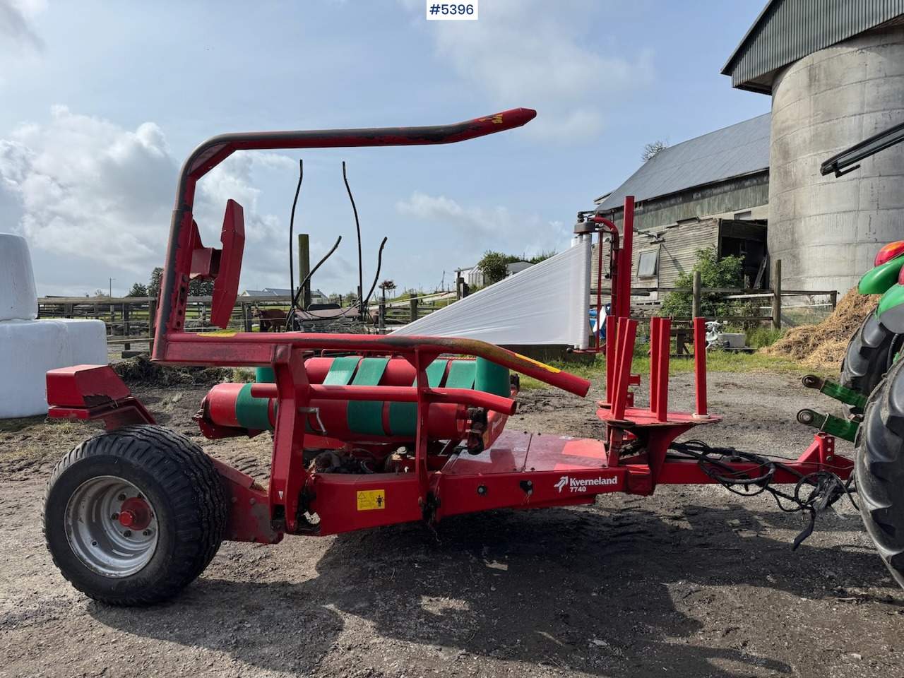 2016 Kverneland 7740 J round bale wrapper - Udstyr til hø: billede 3 2016 Kverneland 7740 J round bale wrapper - Udstyr til hø: billede 3