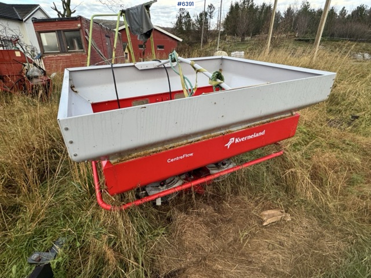 2016 Kverneland fertilizer spreader. Repair object. - Gødningsspreder: billede 1 2016 Kverneland fertilizer spreader. Repair object. - Gødningsspreder: billede 1