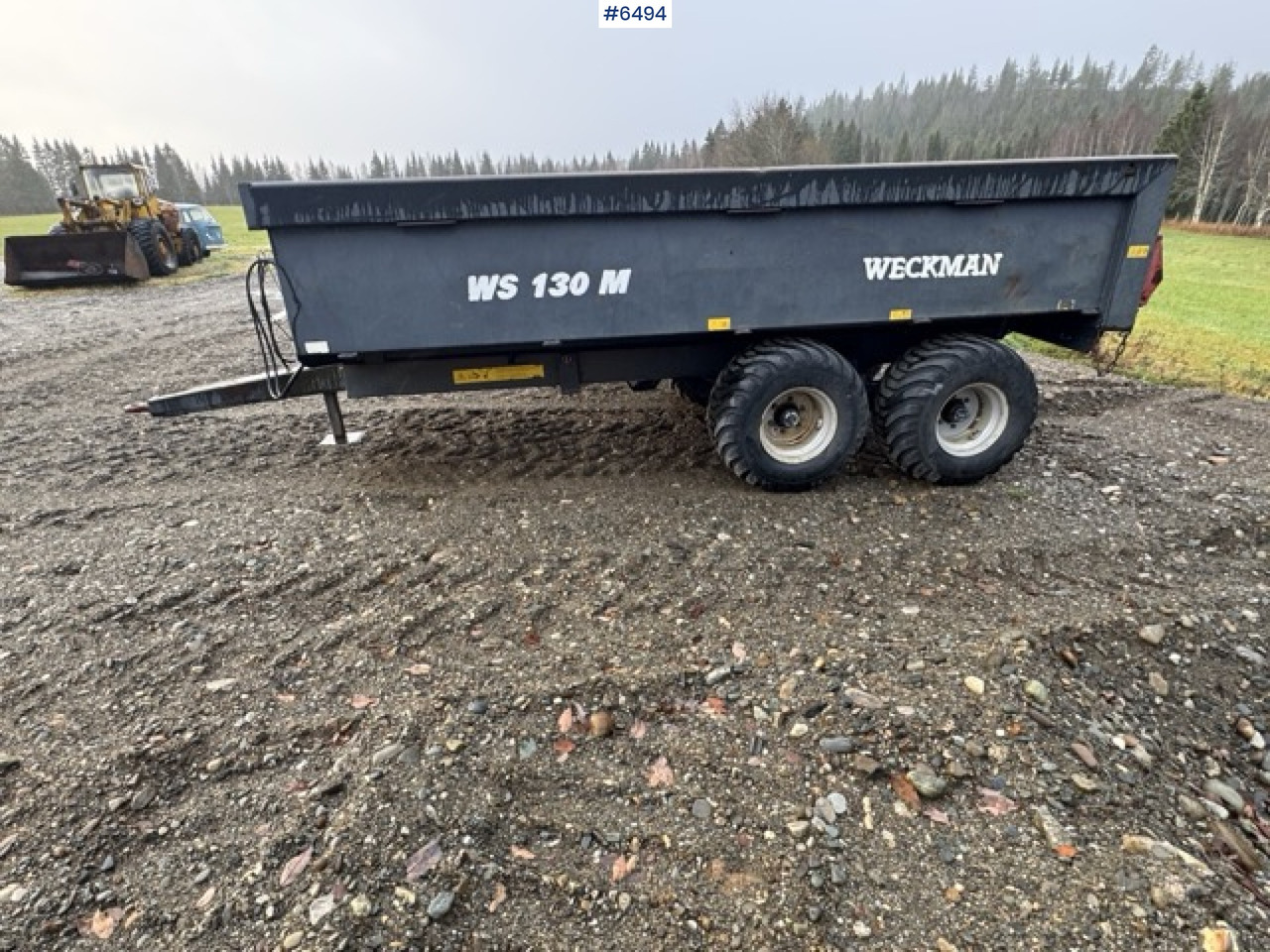 2016 Weckman WS130M dump trailer - Landbrugs tipvogn: billede 1 2016 Weckman WS130M dump trailer - Landbrugs tipvogn: billede 1