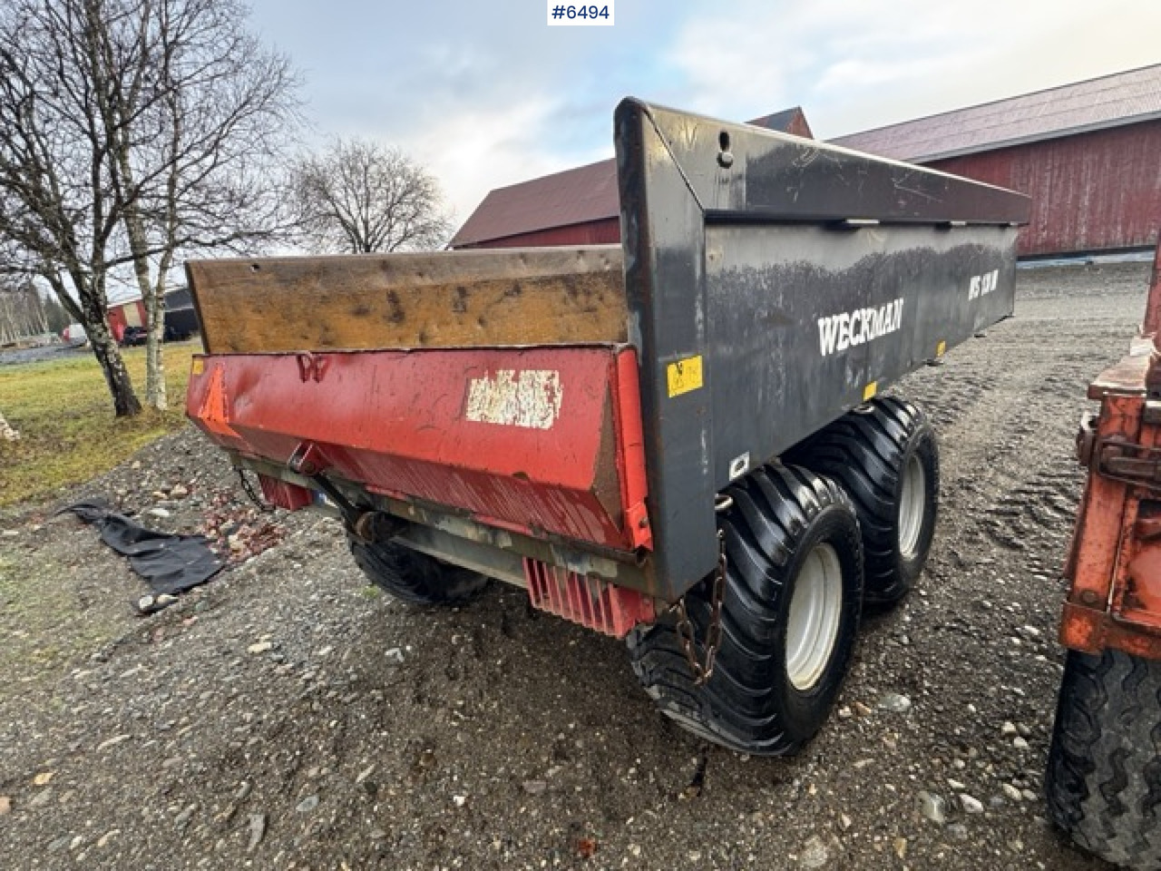 2016 Weckman WS130M dump trailer - Landbrugs tipvogn: billede 3 2016 Weckman WS130M dump trailer - Landbrugs tipvogn: billede 3