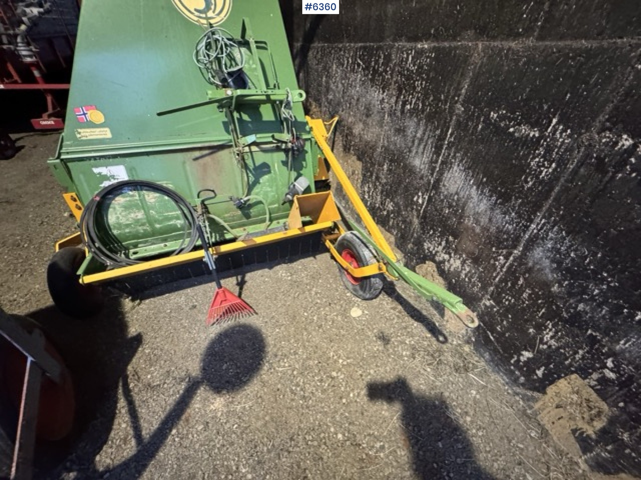 2017 Serigstad FS134 with support trailer - Udstyr til hø: billede 4 2017 Serigstad FS134 with support trailer - Udstyr til hø: billede 4