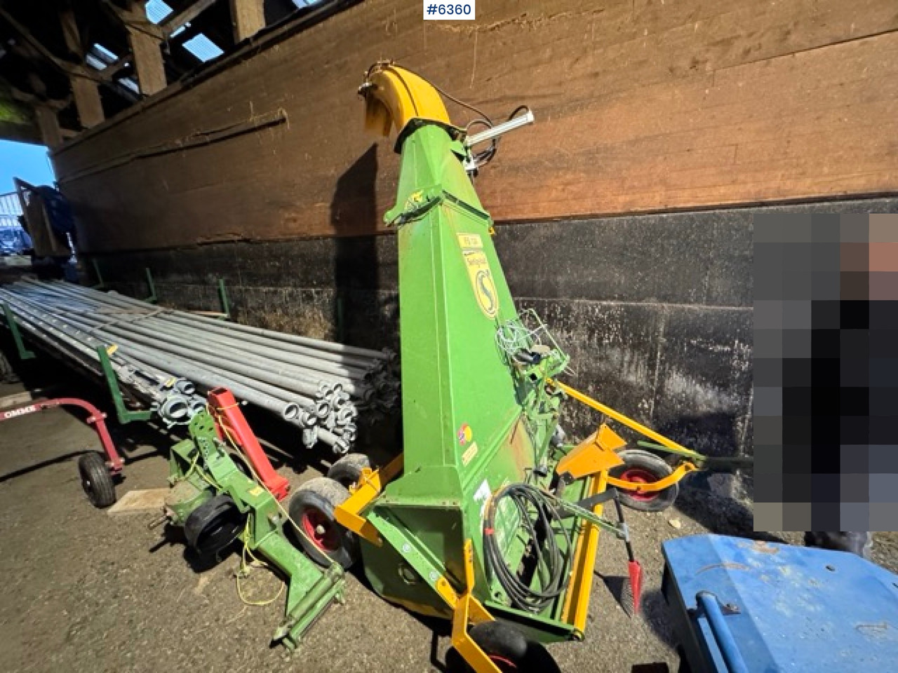 2017 Serigstad FS134 with support trailer - Udstyr til hø: billede 2 2017 Serigstad FS134 with support trailer - Udstyr til hø: billede 2