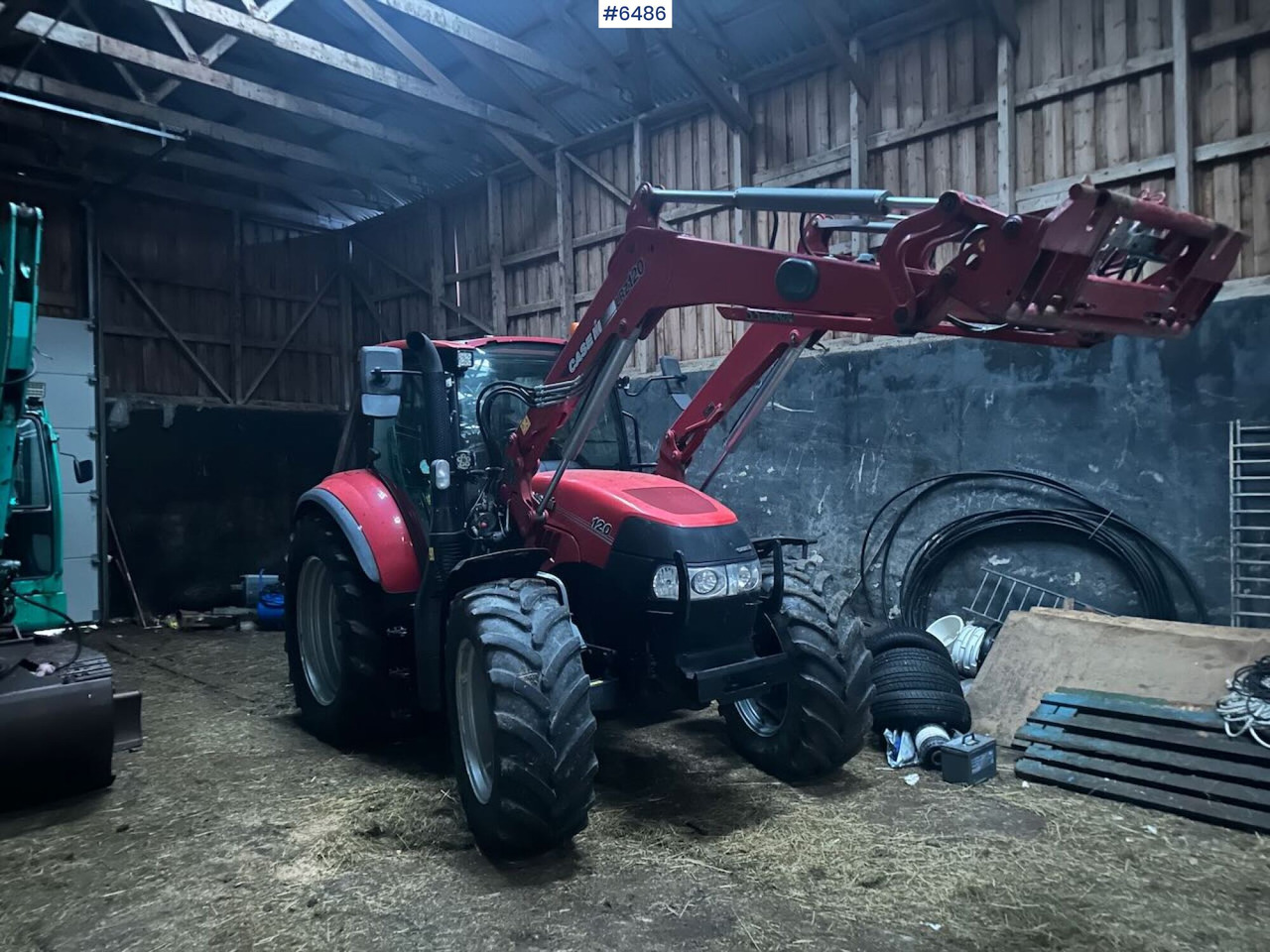 2018 CASE IH LUXXUM 120 4x4 tractor with front loader. - Traktor: billede 1 2018 CASE IH LUXXUM 120 4x4 tractor with front loader. - Traktor: billede 1