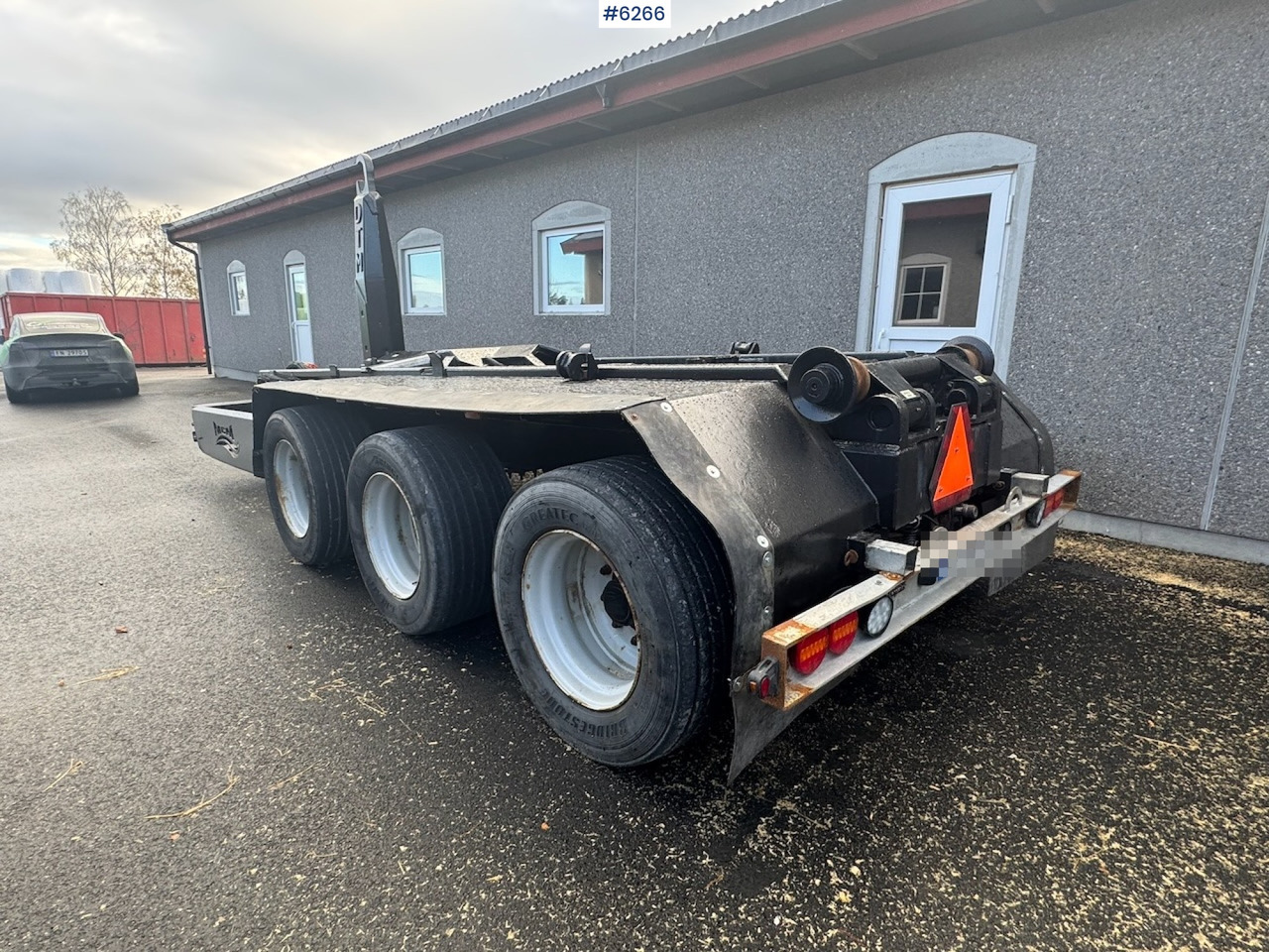 2018 MCM 3 axle tractor-container trailer w/ hook - Landbrugsvogn: billede 3 2018 MCM 3 axle tractor-container trailer w/ hook - Landbrugsvogn: billede 3