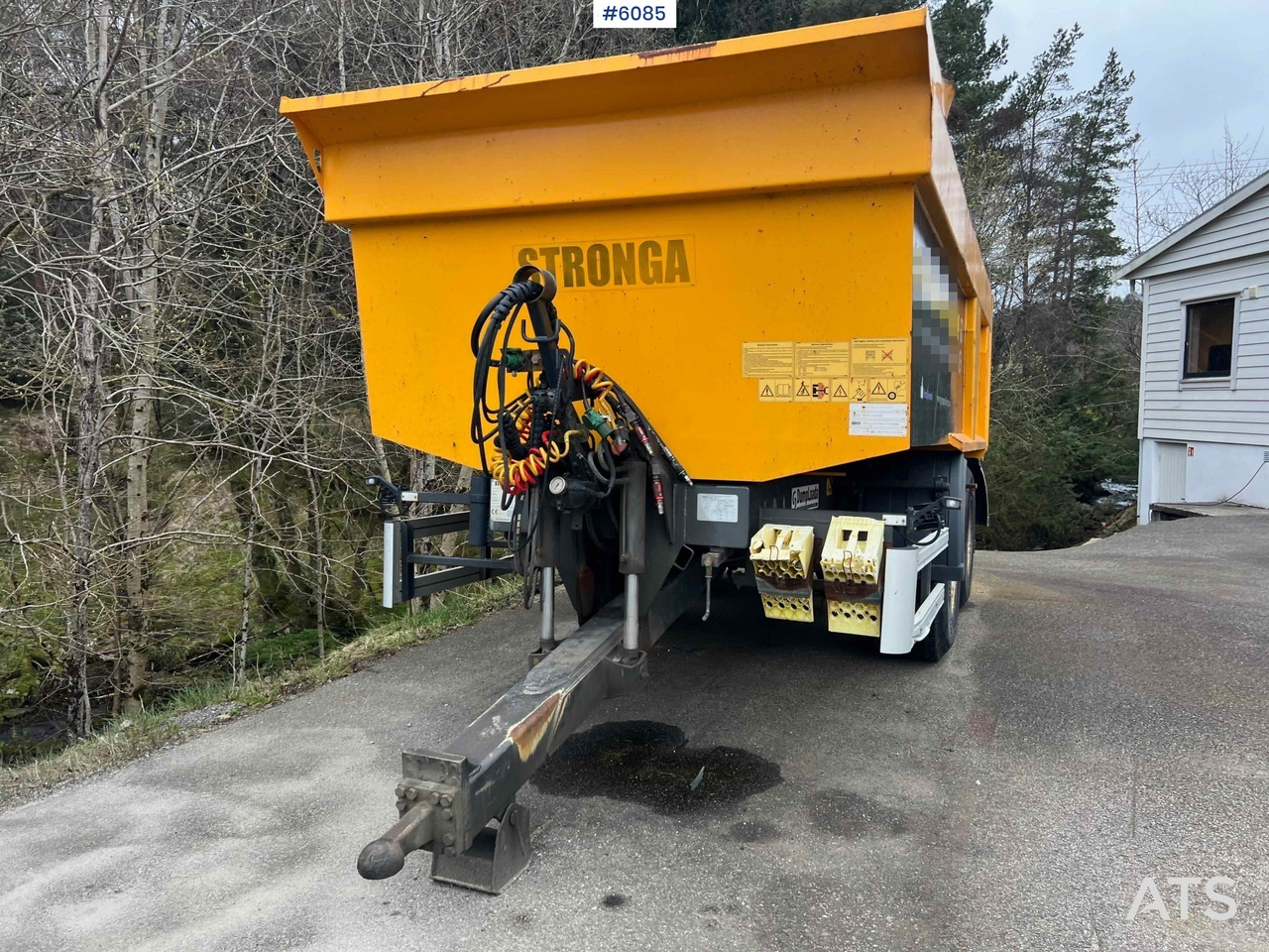 2019 2 axle Stronga DL1200 Dumper trailer - Landbrugs tipvogn: billede 5 2019 2 axle Stronga DL1200 Dumper trailer - Landbrugs tipvogn: billede 5