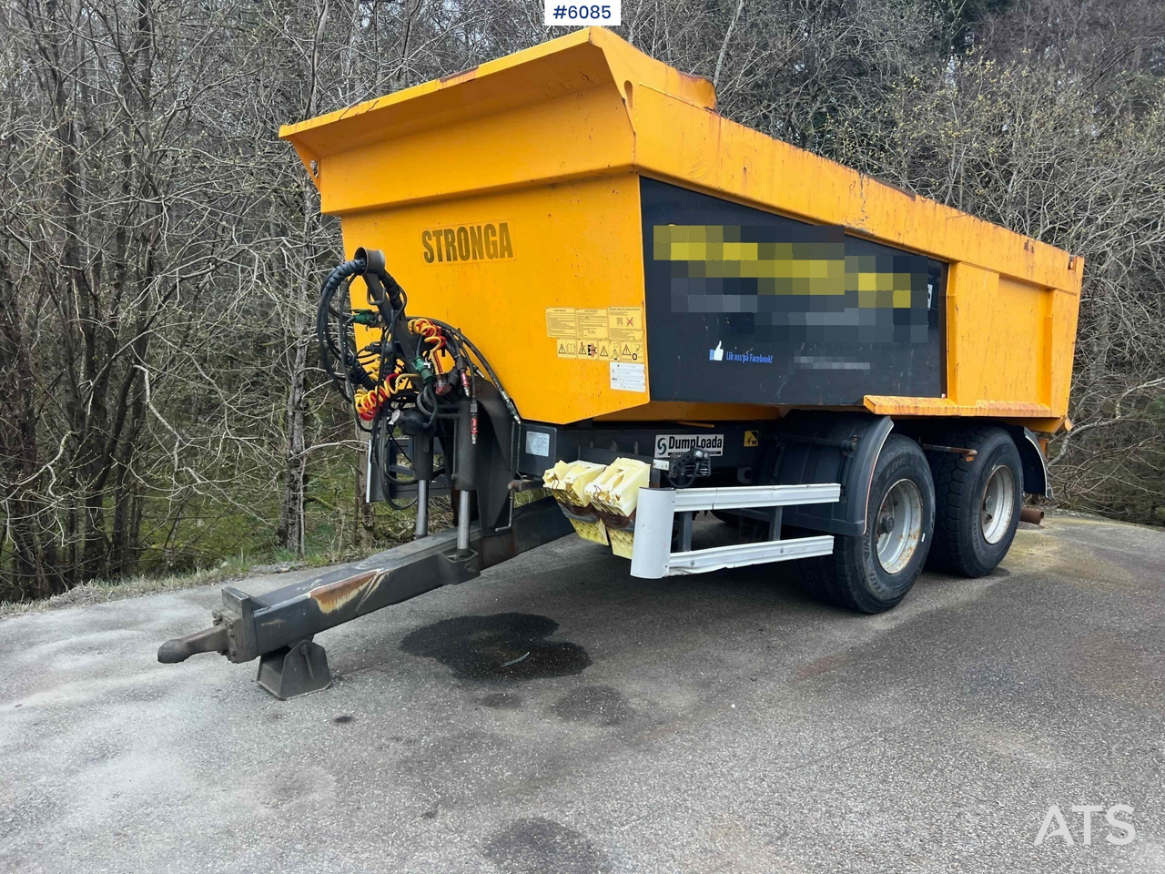 2019 2 axle Stronga DL1200 Dumper trailer - Landbrugs tipvogn: billede 2 2019 2 axle Stronga DL1200 Dumper trailer - Landbrugs tipvogn: billede 2