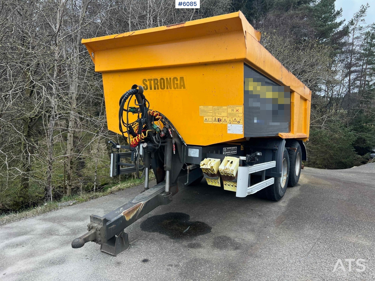 2019 2 axle Stronga DL1200 Dumper trailer - Landbrugs tipvogn: billede 4 2019 2 axle Stronga DL1200 Dumper trailer - Landbrugs tipvogn: billede 4
