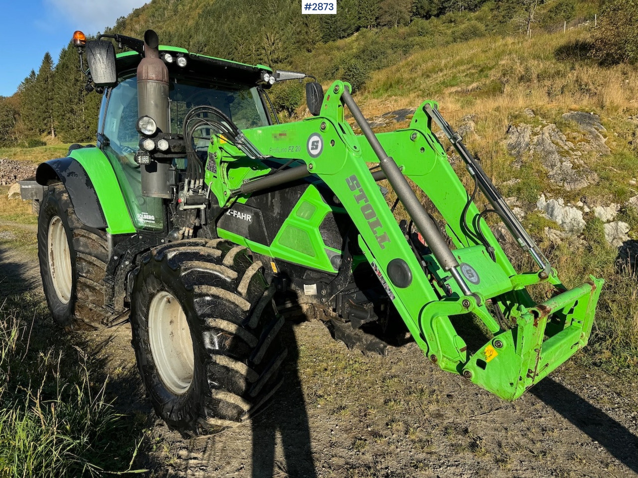 2019 Deutz-Fahr 6120 TV w/front loader and twin wheels - Traktor: billede 3 2019 Deutz-Fahr 6120 TV w/front loader and twin wheels - Traktor: billede 3