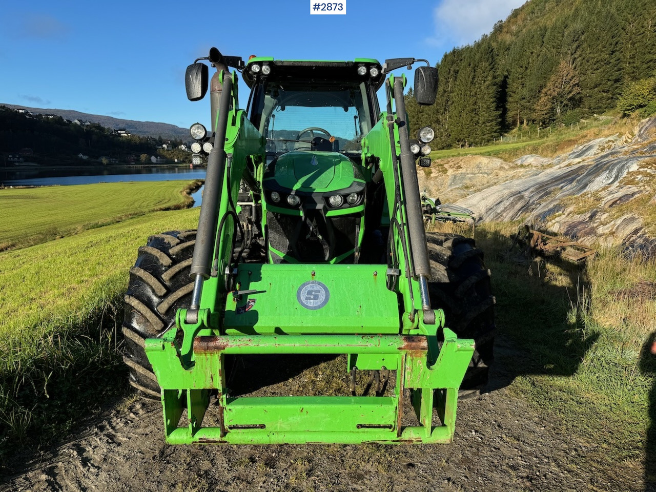 2019 Deutz-Fahr 6120 TV w/front loader and twin wheels - Traktor: billede 2 2019 Deutz-Fahr 6120 TV w/front loader and twin wheels - Traktor: billede 2