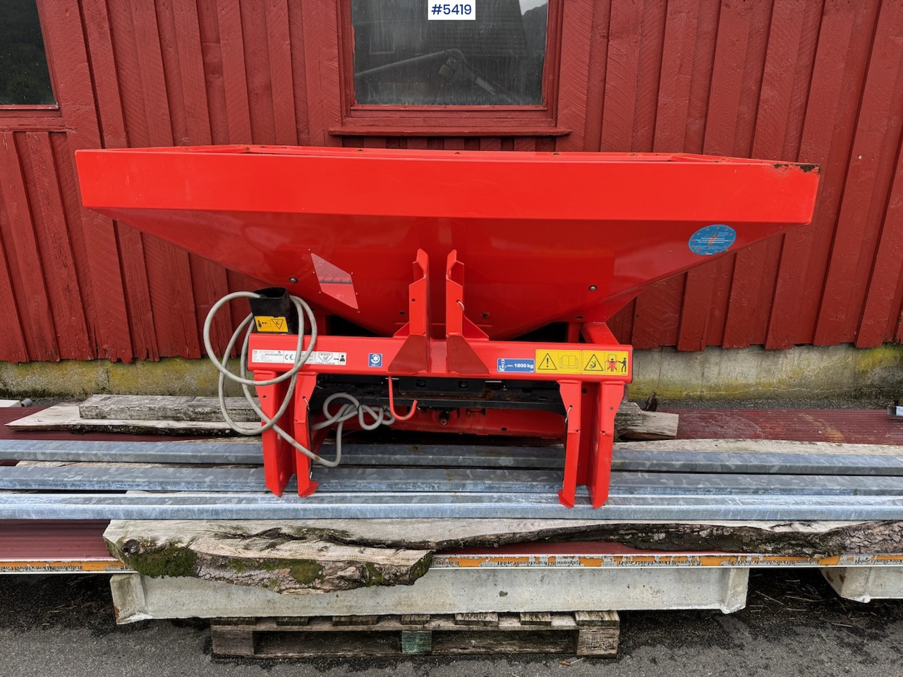 2019 Rauch MDS 19.1 Q fertilizer spreader. - Gødningsspreder: billede 1 2019 Rauch MDS 19.1 Q fertilizer spreader. - Gødningsspreder: billede 1