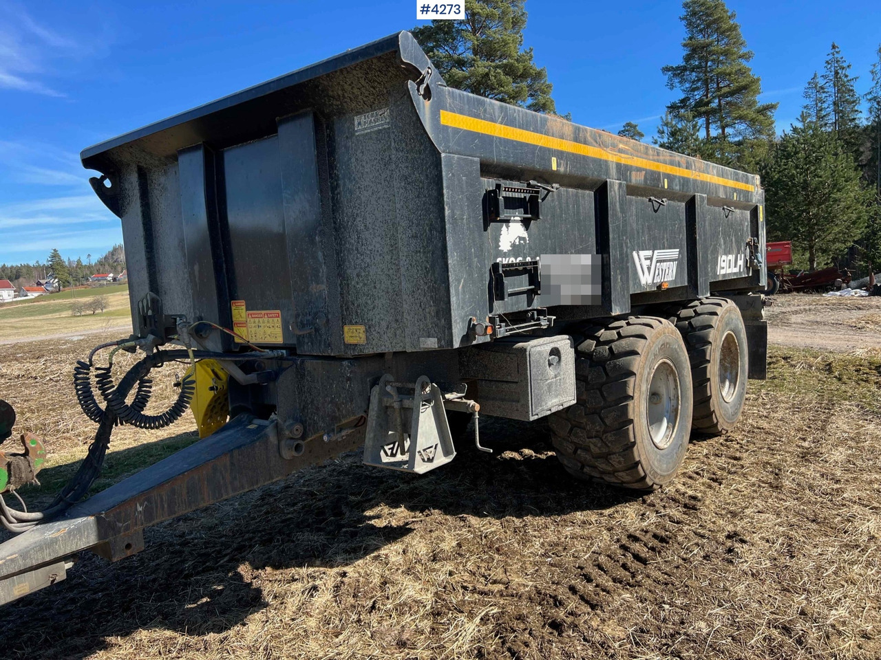 2020 Richard Western wf19DLH 2 axle dump trailer for tractor - Landbrugs tipvogn: billede 2 2020 Richard Western wf19DLH 2 axle dump trailer for tractor - Landbrugs tipvogn: billede 2