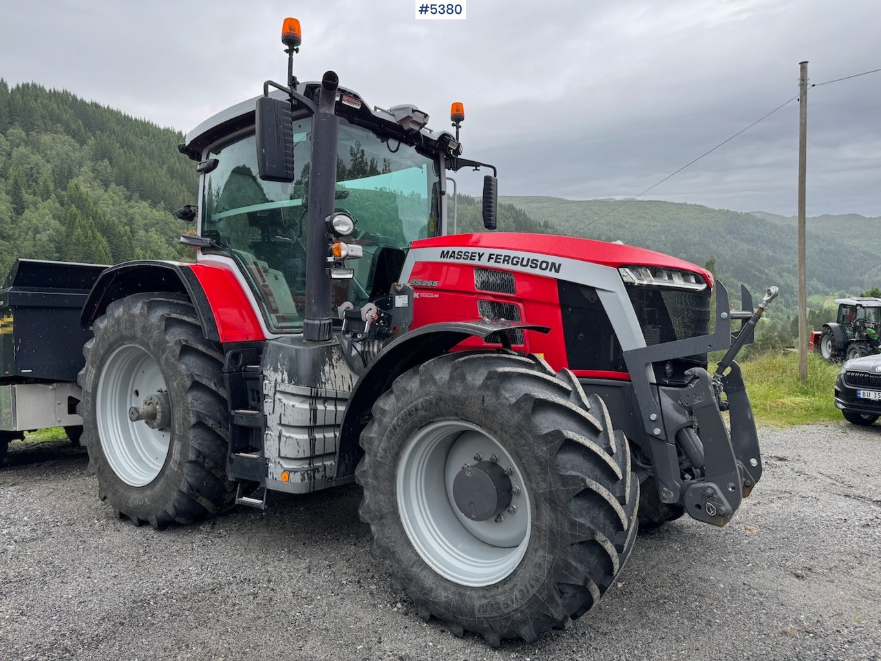 2021 Massey Ferguson 8S.265 w/ front hydraulics and front PTO. - Traktor: billede 5 2021 Massey Ferguson 8S.265 w/ front hydraulics and front PTO. - Traktor: billede 5