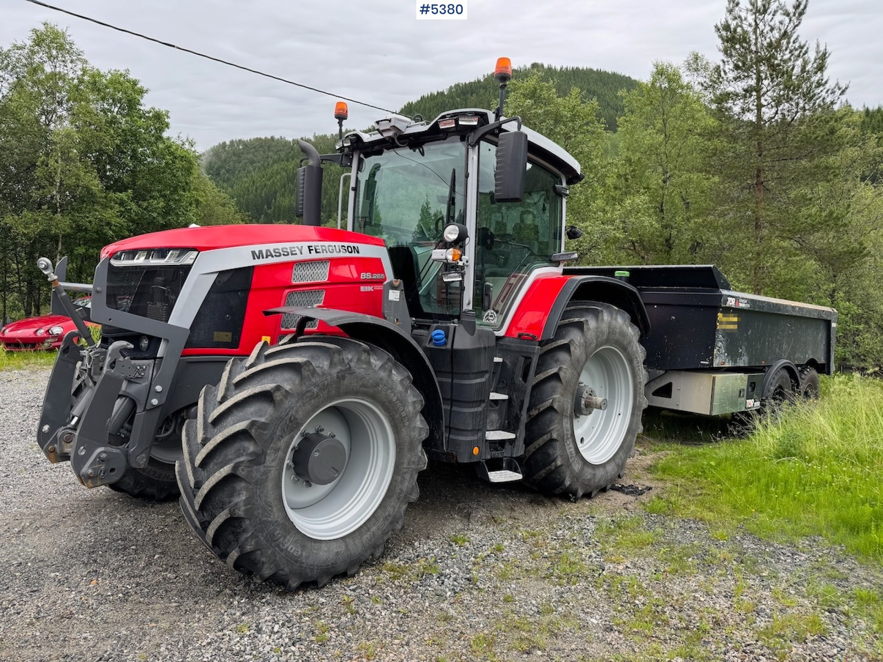 2021 Massey Ferguson 8S.265 w/ front hydraulics and front PTO. - Traktor: billede 3 2021 Massey Ferguson 8S.265 w/ front hydraulics and front PTO. - Traktor: billede 3