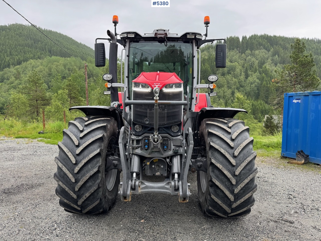 2021 Massey Ferguson 8S.265 w/ front hydraulics and front PTO. - Traktor: billede 4 2021 Massey Ferguson 8S.265 w/ front hydraulics and front PTO. - Traktor: billede 4