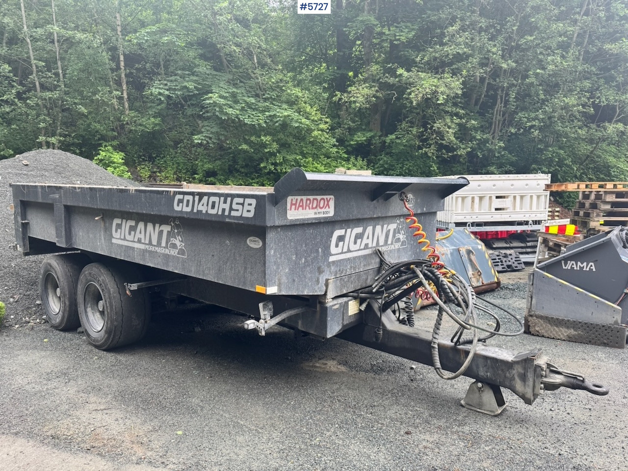 2022 Gigang Dumper trailer for tractor. - Landbrugs tipvogn: billede 1 2022 Gigang Dumper trailer for tractor. - Landbrugs tipvogn: billede 1