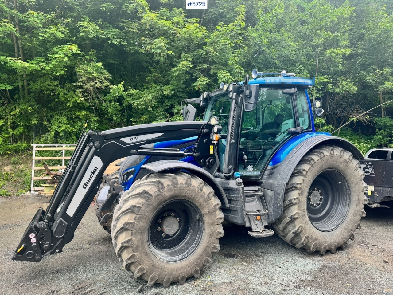 2022 Valtra N175 4x4 w/ Front loader, Hydraulics, Bucket and Pallet forks. Overhauled. - Traktor: billede 2 2022 Valtra N175 4x4 w/ Front loader, Hydraulics, Bucket and Pallet forks. Overhauled. - Traktor: billede 2