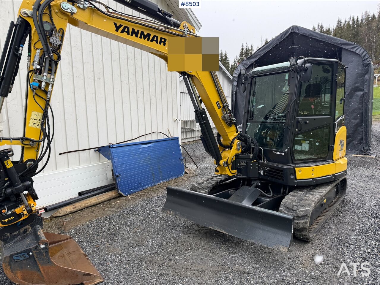 2022 Yanmar SV60-B Excavator w/Engcon Rotortilt and 2 buckets - only 300 hours - Gravemaskine: billede 1 2022 Yanmar SV60-B Excavator w/Engcon Rotortilt and 2 buckets - only 300 hours - Gravemaskine: billede 1