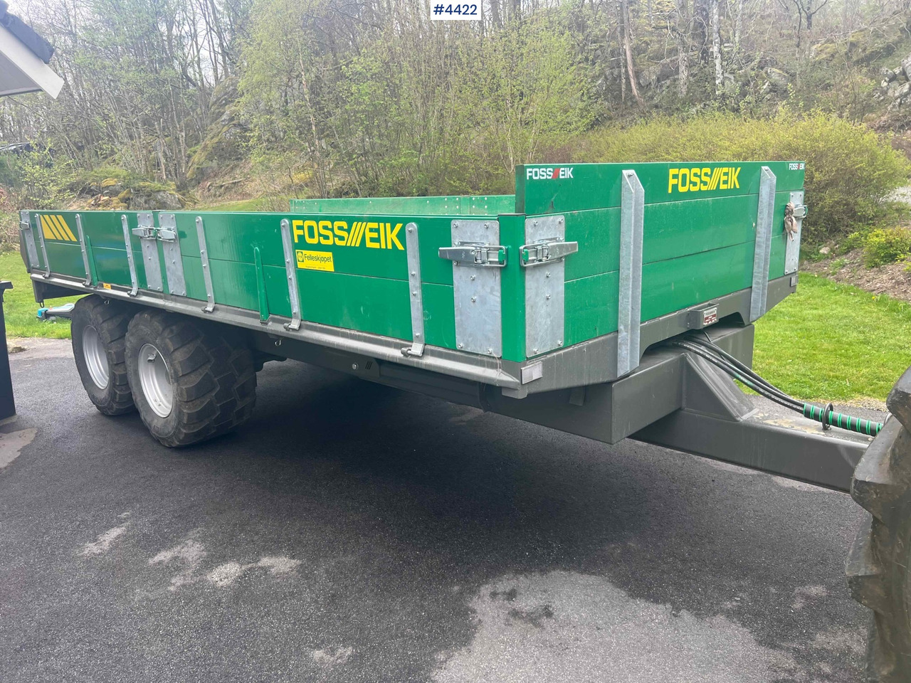 2024 Foss-Eik 2 axle Dumper trailer for tractor - Landbrugs tipvogn: billede 2 2024 Foss-Eik 2 axle Dumper trailer for tractor - Landbrugs tipvogn: billede 2