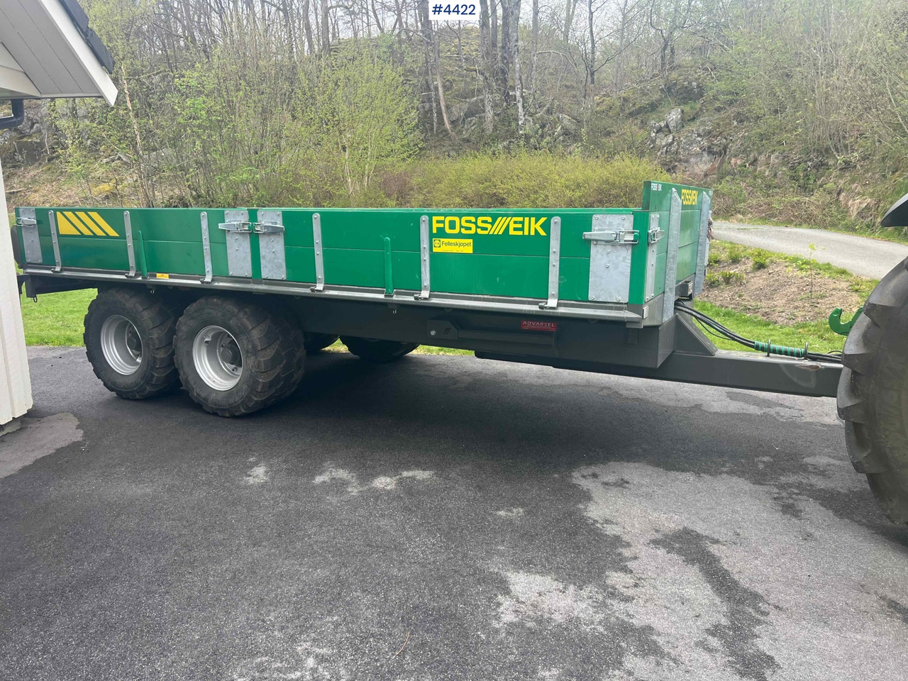 2024 Foss-Eik 2 axle Dumper trailer for tractor - Landbrugs tipvogn: billede 5 2024 Foss-Eik 2 axle Dumper trailer for tractor - Landbrugs tipvogn: billede 5