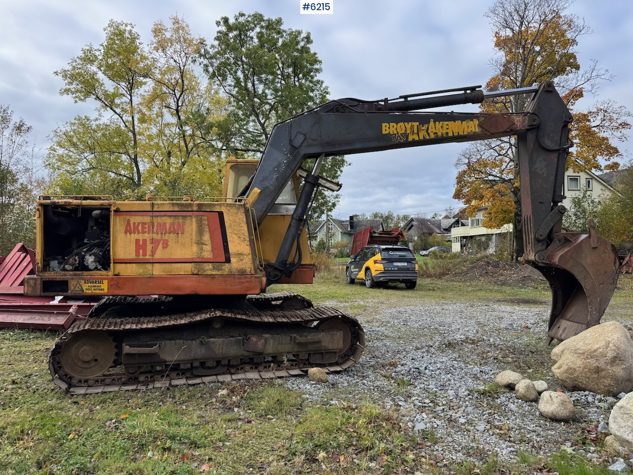 Åkerman H7 B w/ 2 drawers. - Bæltegravemaskine: billede 5 Åkerman H7 B w/ 2 drawers. - Bæltegravemaskine: billede 5