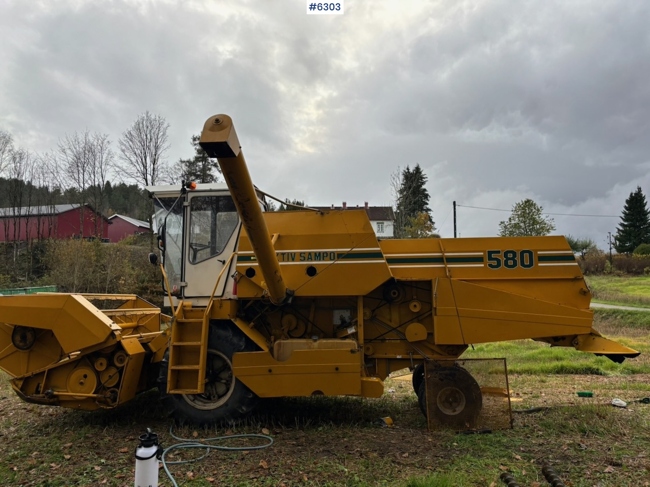 Aktiv Sampo 580 - Mejetærsker: billede 4 Aktiv Sampo 580 - Mejetærsker: billede 4