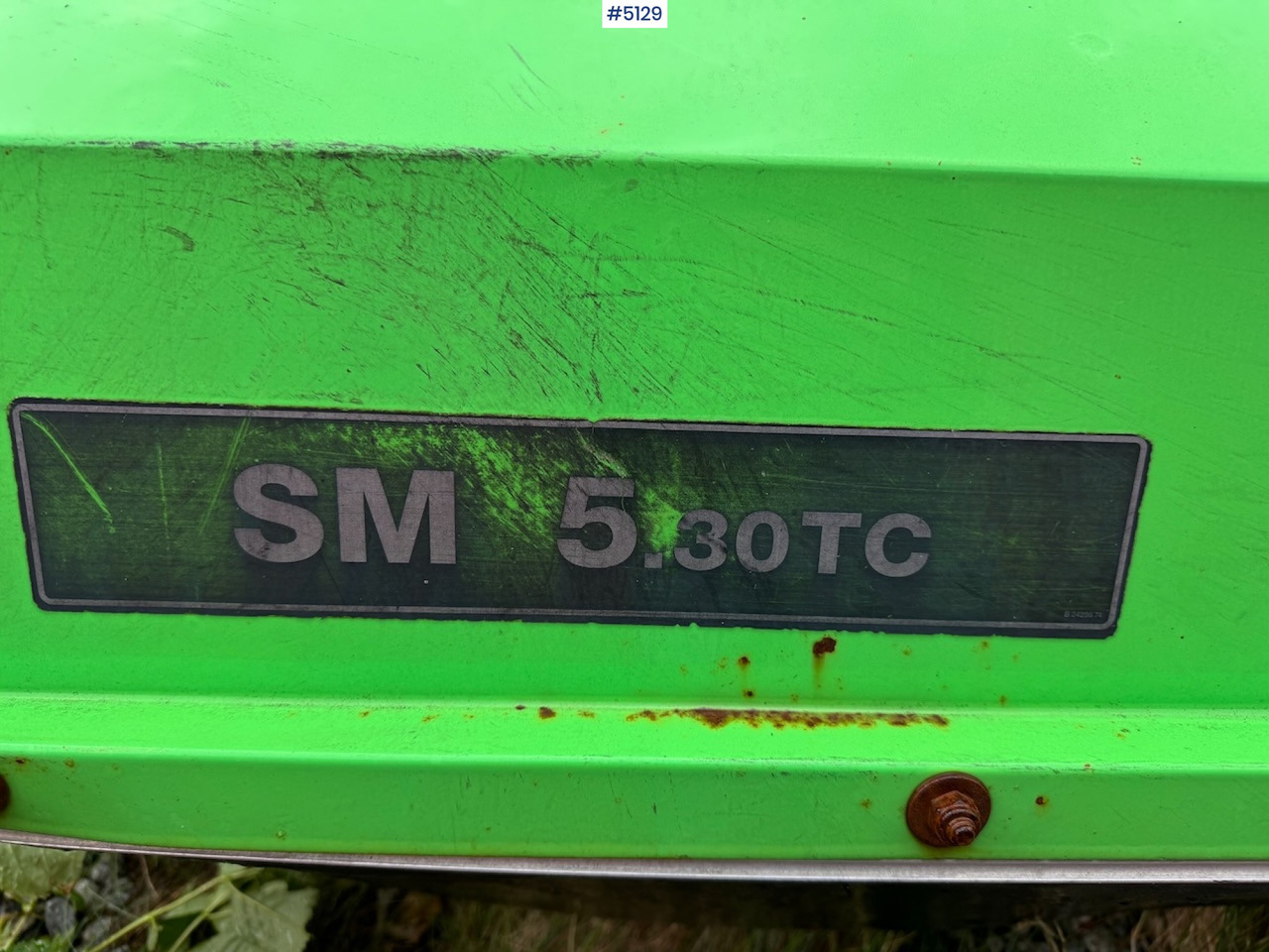 Deutz-Fahr SM 5.30TC Slåmaskin - Udstyr til hø: billede 4 Deutz-Fahr SM 5.30TC Slåmaskin - Udstyr til hø: billede 4