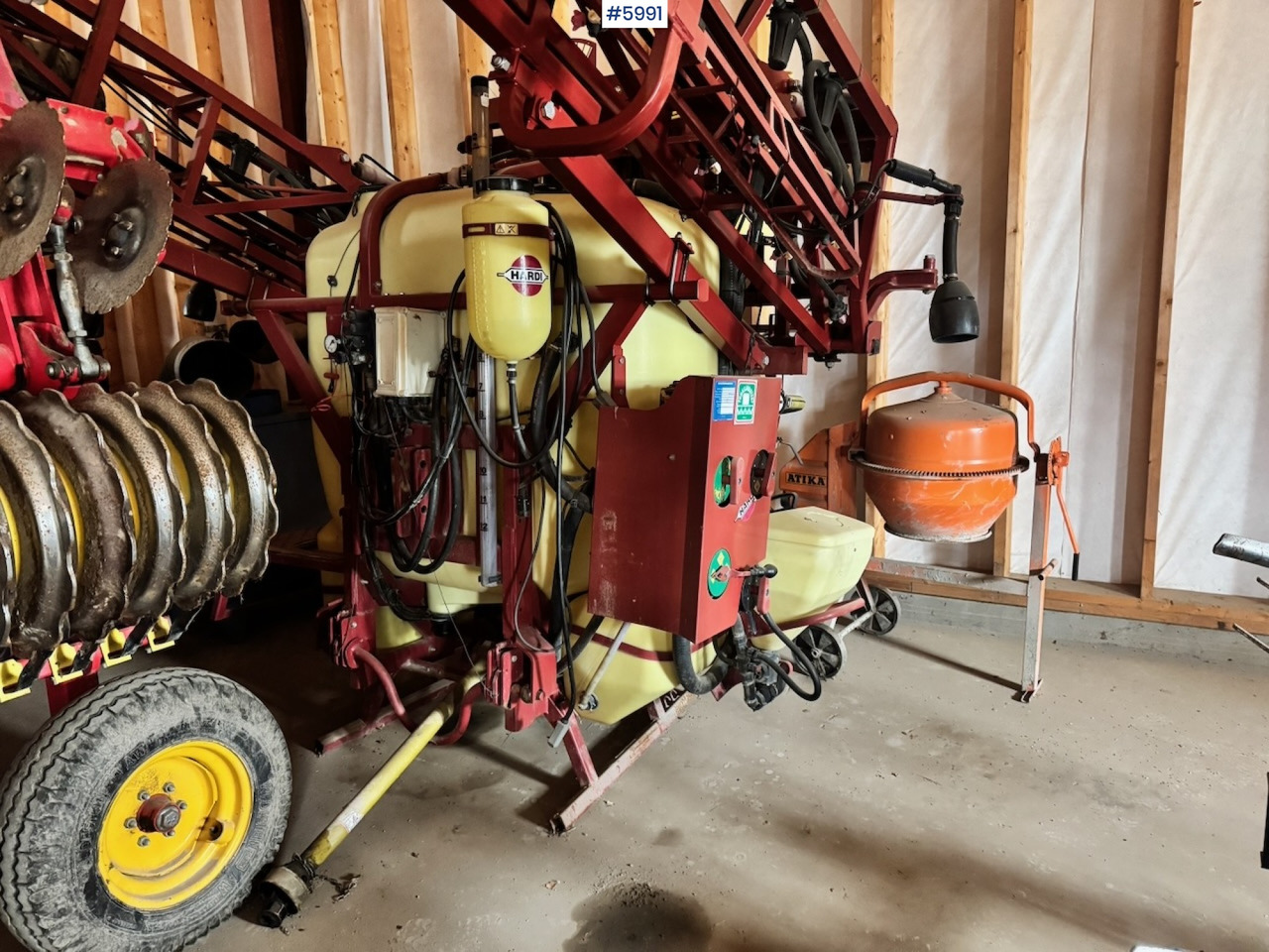 Hardi Åkersprøyte. 21 w booms. - Sprøjteudstyr: billede 1 Hardi Åkersprøyte. 21 w booms. - Sprøjteudstyr: billede 1