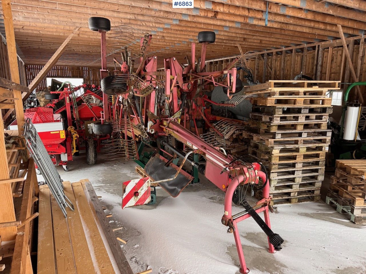 JF STOLL M800 Pro Collector Rake. - Udstyr til hø: billede 3 JF STOLL M800 Pro Collector Rake. - Udstyr til hø: billede 3