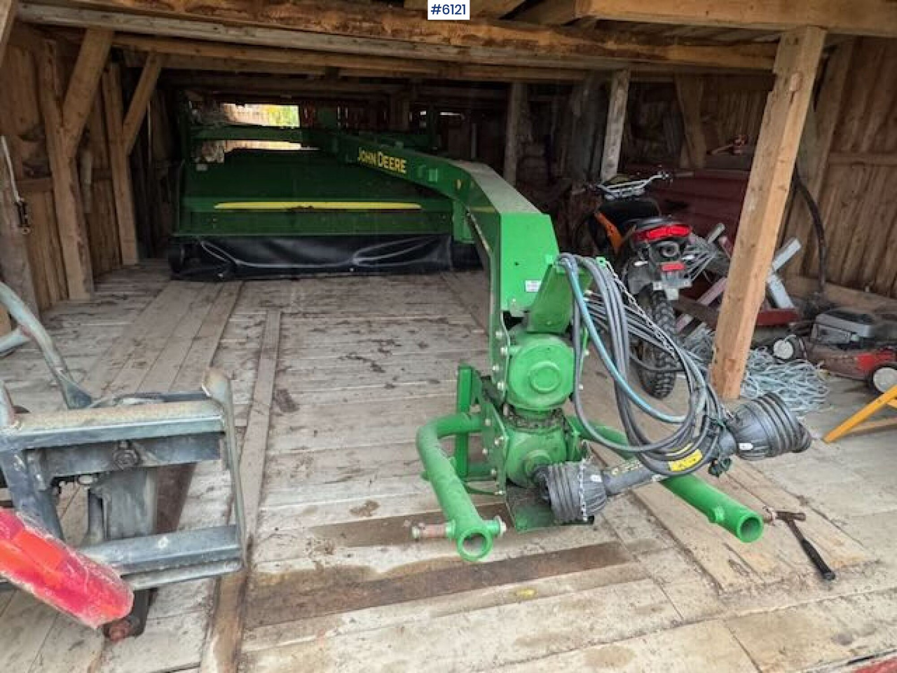 John Deere 530 trailed mower - Udstyr til hø: billede 2 John Deere 530 trailed mower - Udstyr til hø: billede 2