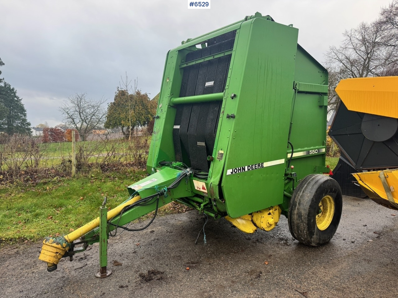 John Deere 550 Rundballepresse m/ Styreboks. - Udstyr til hø: billede 5 John Deere 550 Rundballepresse m/ Styreboks. - Udstyr til hø: billede 5