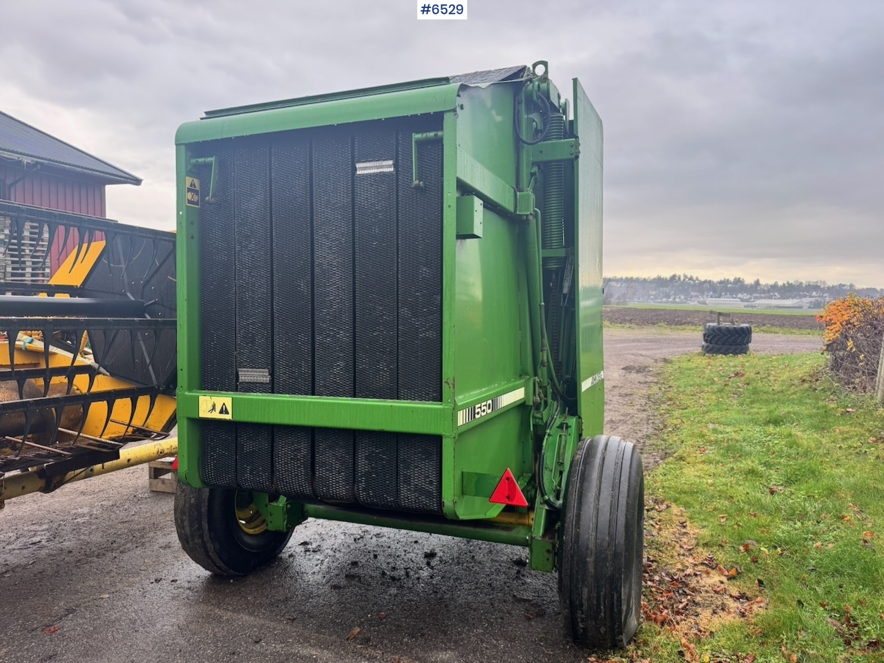 John Deere 550 Rundballepresse m/ Styreboks. - Udstyr til hø: billede 3 John Deere 550 Rundballepresse m/ Styreboks. - Udstyr til hø: billede 3
