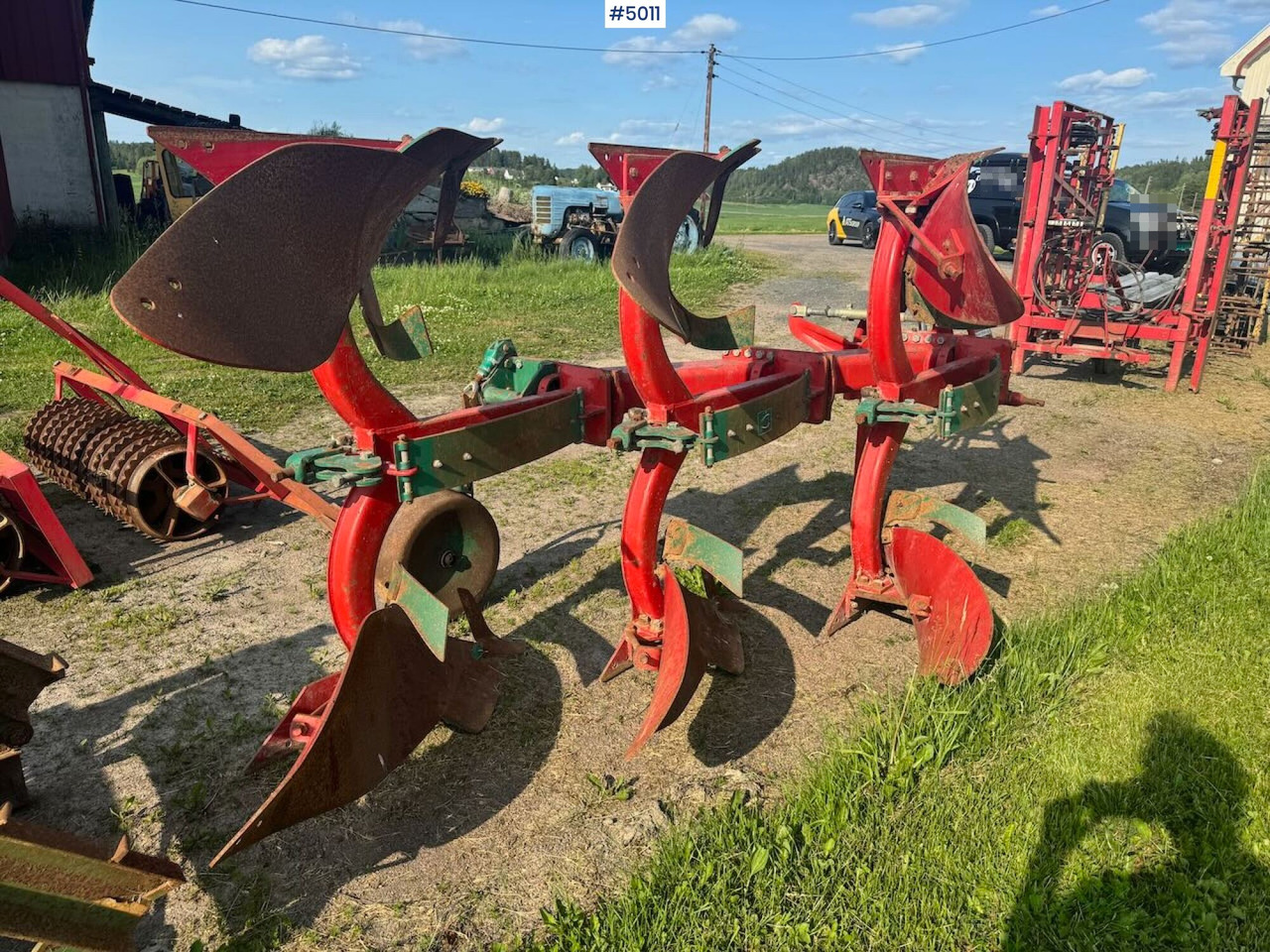 Kverneland Mod. E 3-blade reversible plough - Maskine til jordbearbejdning: billede 2 Kverneland Mod. E 3-blade reversible plough - Maskine til jordbearbejdning: billede 2