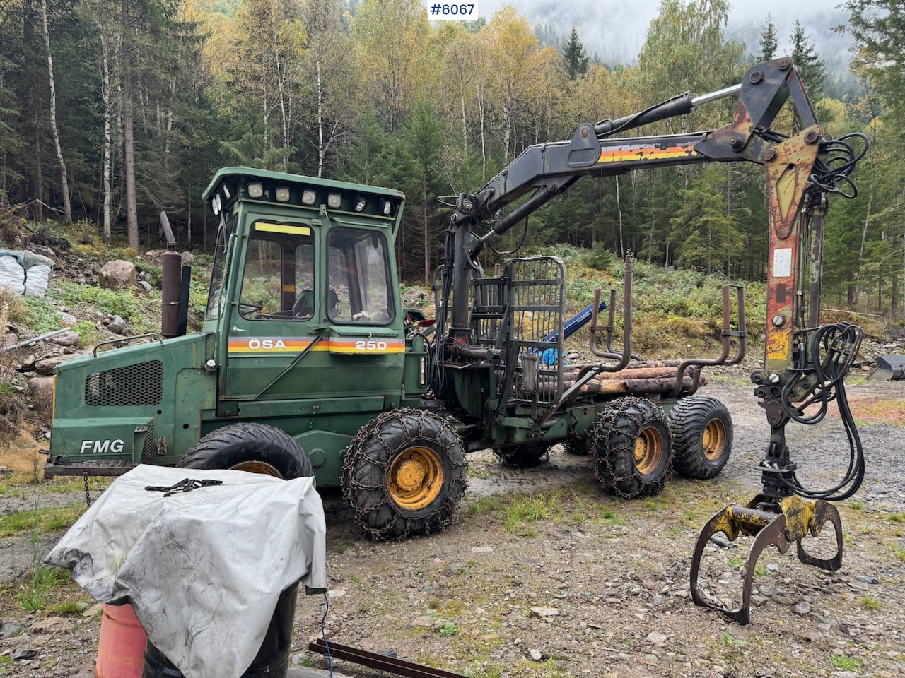 Øsa 250 FMG Load carrier. - Udkørselsmaskine: billede 3 Øsa 250 FMG Load carrier. - Udkørselsmaskine: billede 3