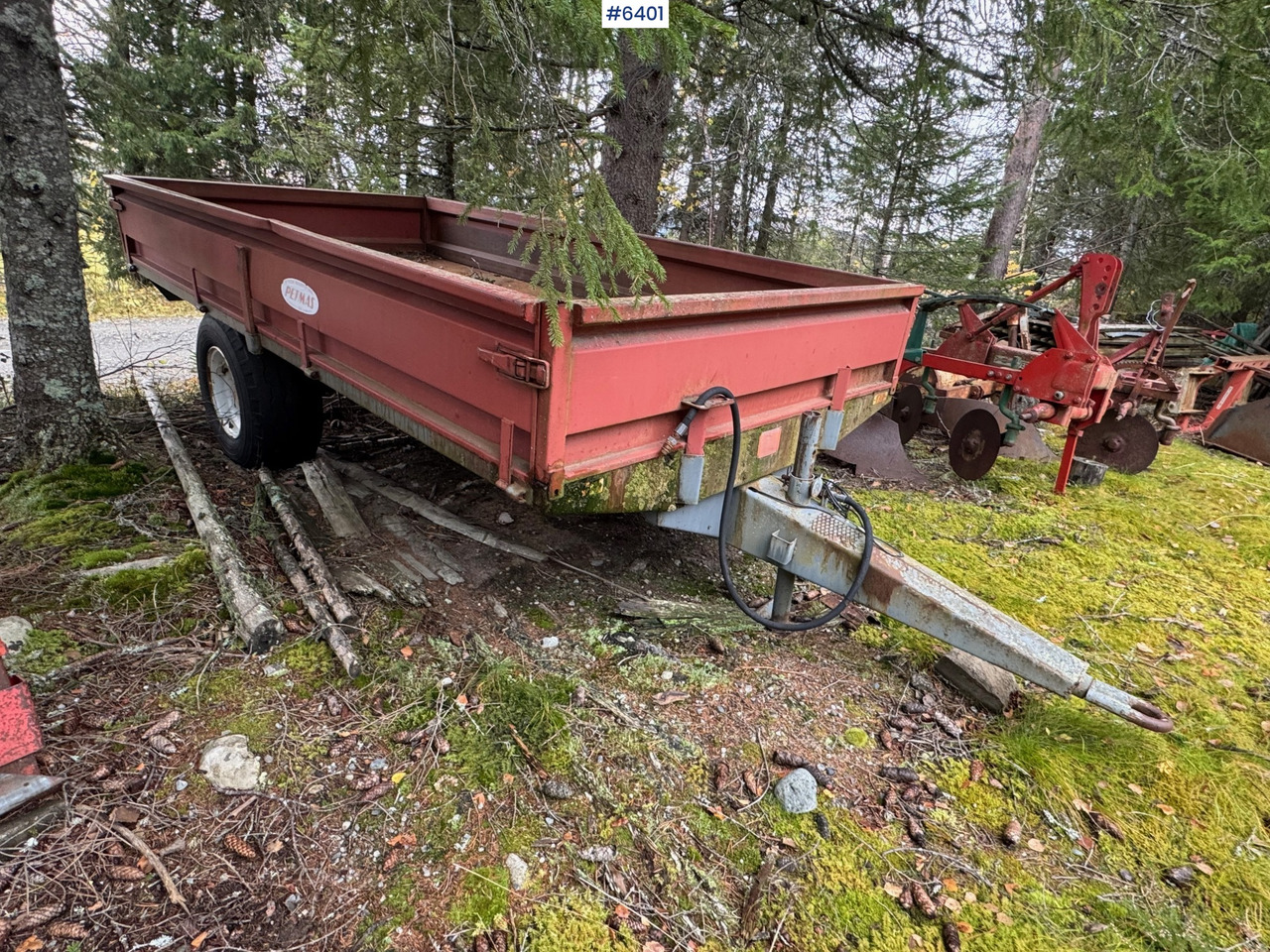 Petmas tractor trailer w/ grain frames - Landbrugsvogn: billede 2 Petmas tractor trailer w/ grain frames - Landbrugsvogn: billede 2