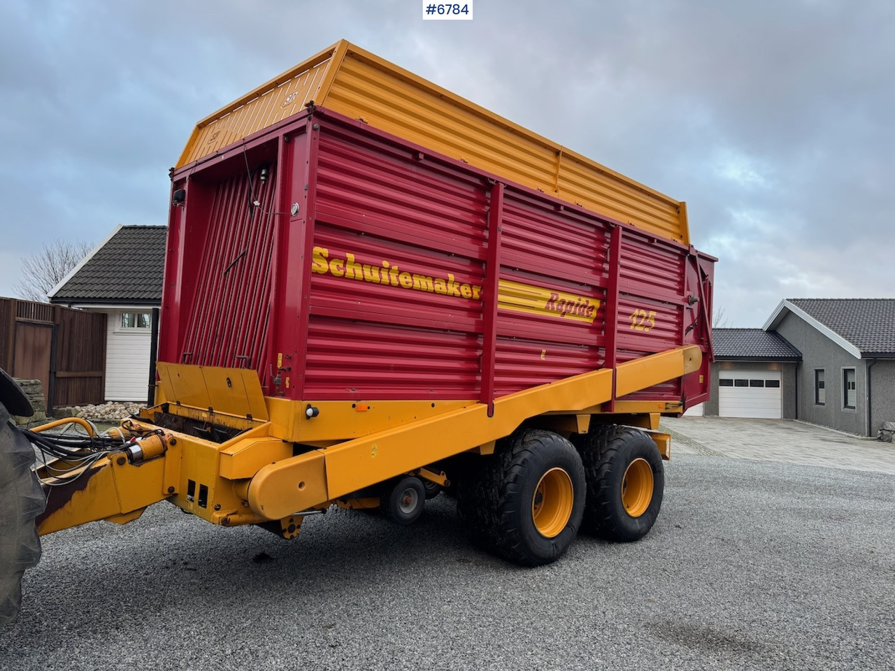 Schuitemaker Rapide 125 Loading trolley. - Udstyr til hø: billede 1 Schuitemaker Rapide 125 Loading trolley. - Udstyr til hø: billede 1