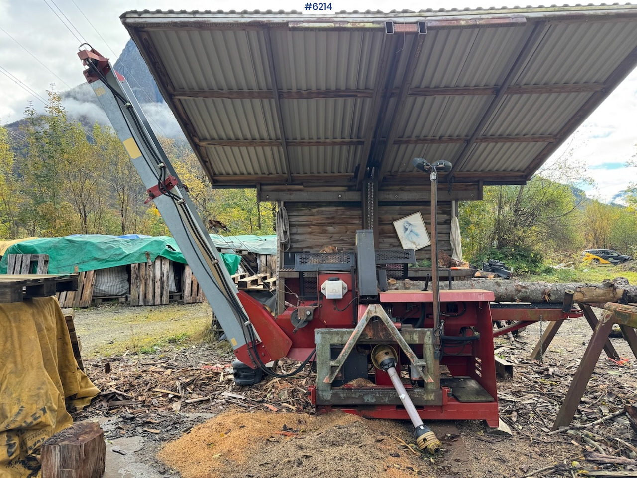 Dalen 2054 Woodworking machine. - Skovningsmaskine: billede 1 Dalen 2054 Woodworking machine. - Skovningsmaskine: billede 1