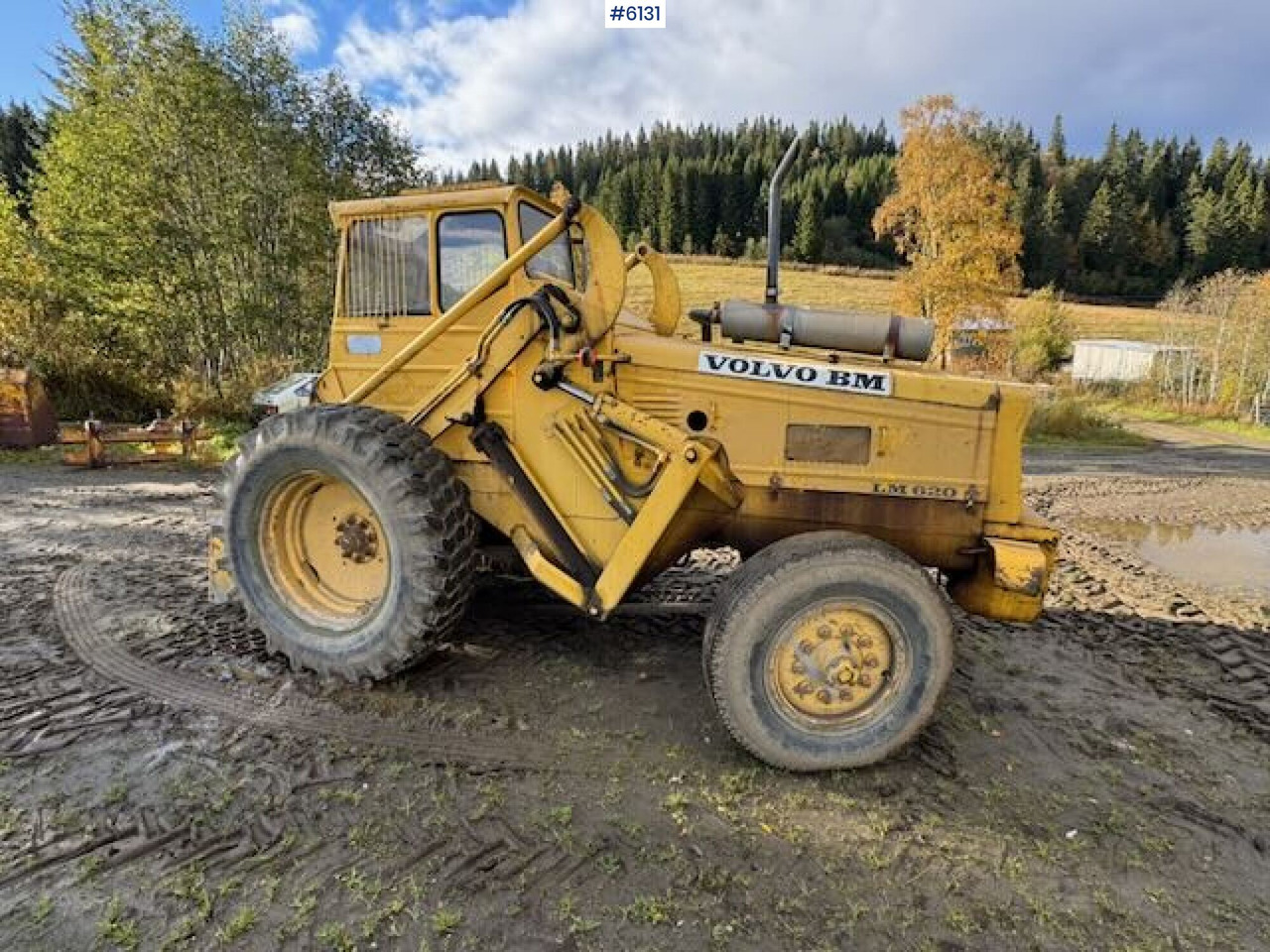 Volvo BM LM 620 rear loader with pallet forks and bucket. WATCH VIDEO! - Minilæsser: billede 2 Volvo BM LM 620 rear loader with pallet forks and bucket. WATCH VIDEO! - Minilæsser: billede 2