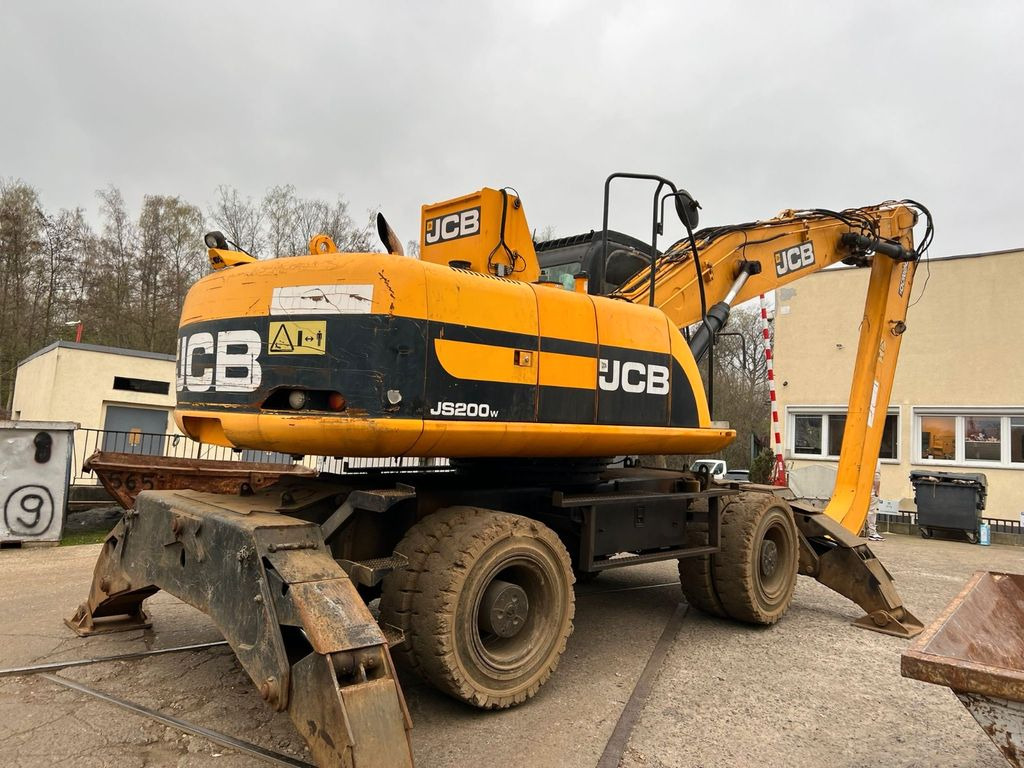 JCB JS 200 W Umschlagbagger JCB JS 200 W Umschlagbagger - Hjulgravemaskine: billede 3 JCB JS 200 W Umschlagbagger JCB JS 200 W Umschlagbagger - Hjulgravemaskine: billede 3