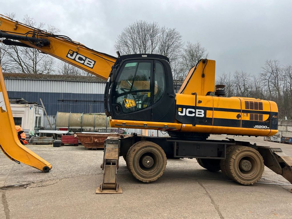 JCB JS 200 W Umschlagbagger JCB JS 200 W Umschlagbagger - Hjulgravemaskine: billede 4 JCB JS 200 W Umschlagbagger JCB JS 200 W Umschlagbagger - Hjulgravemaskine: billede 4