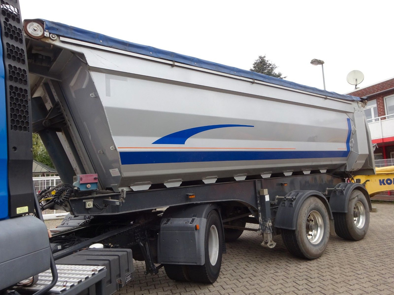Kempf Kippauflieger ALU mit E-Abdeckplane 27m³ - Tipvogn sættevogn: billede 2 Kempf Kippauflieger ALU mit E-Abdeckplane 27m³ - Tipvogn sættevogn: billede 2