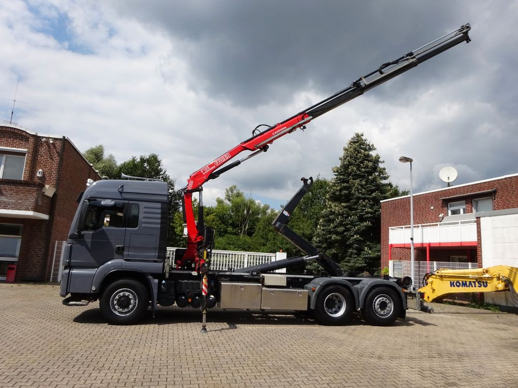 MAN 26.500 Abroller + Fassi F125A Kran 6x2-4 Allrad MAN 26.500 Abroller + Fassi F125A Kran 6x2-4 Allrad - Lastbil kroghejs, Lastbil med kran: billede 1 MAN 26.500 Abroller + Fassi F125A Kran 6x2-4 Allrad MAN 26.500 Abroller + Fassi F125A Kran 6x2-4 Allrad - Lastbil kroghejs, Lastbil med kran: billede 1