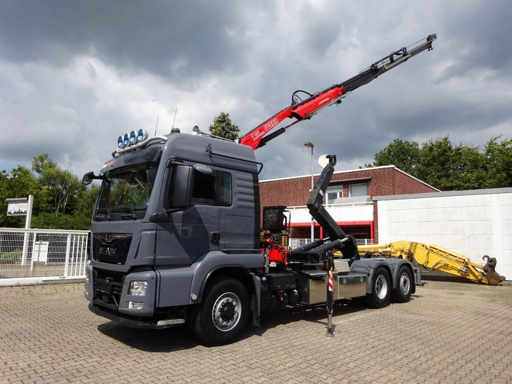 MAN 26.500 Abroller + Fassi F125A Kran 6x2-4 Allrad MAN 26.500 Abroller + Fassi F125A Kran 6x2-4 Allrad - Lastbil kroghejs, Lastbil med kran: billede 2 MAN 26.500 Abroller + Fassi F125A Kran 6x2-4 Allrad MAN 26.500 Abroller + Fassi F125A Kran 6x2-4 Allrad - Lastbil kroghejs, Lastbil med kran: billede 2