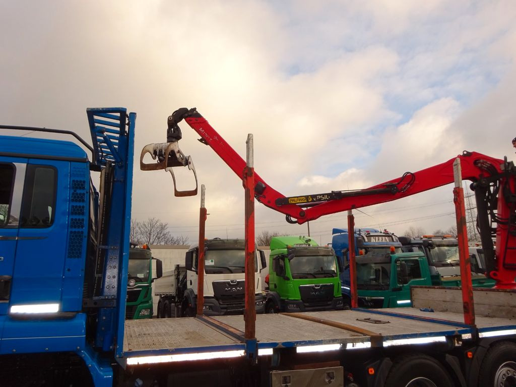 MAN 28.500 TGS mit EPSILON-Kran+Achleitner Anhänger MAN 28.500 TGS Allrad. HOLZZUG EPSILON-Kran GREIFER - Tømmerbil, Lastbil med kran: billede 4 MAN 28.500 TGS mit EPSILON-Kran+Achleitner Anhänger MAN 28.500 TGS Allrad. HOLZZUG EPSILON-Kran GREIFER - Tømmerbil, Lastbil med kran: billede 4