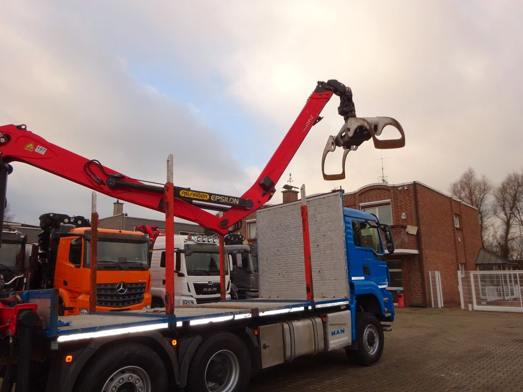 MAN 28.500 TGS mit EPSILON-Kran+Achleitner Anhänger MAN 28.500 TGS Allrad. HOLZZUG EPSILON-Kran GREIFER - Tømmerbil, Lastbil med kran: billede 5 MAN 28.500 TGS mit EPSILON-Kran+Achleitner Anhänger MAN 28.500 TGS Allrad. HOLZZUG EPSILON-Kran GREIFER - Tømmerbil, Lastbil med kran: billede 5