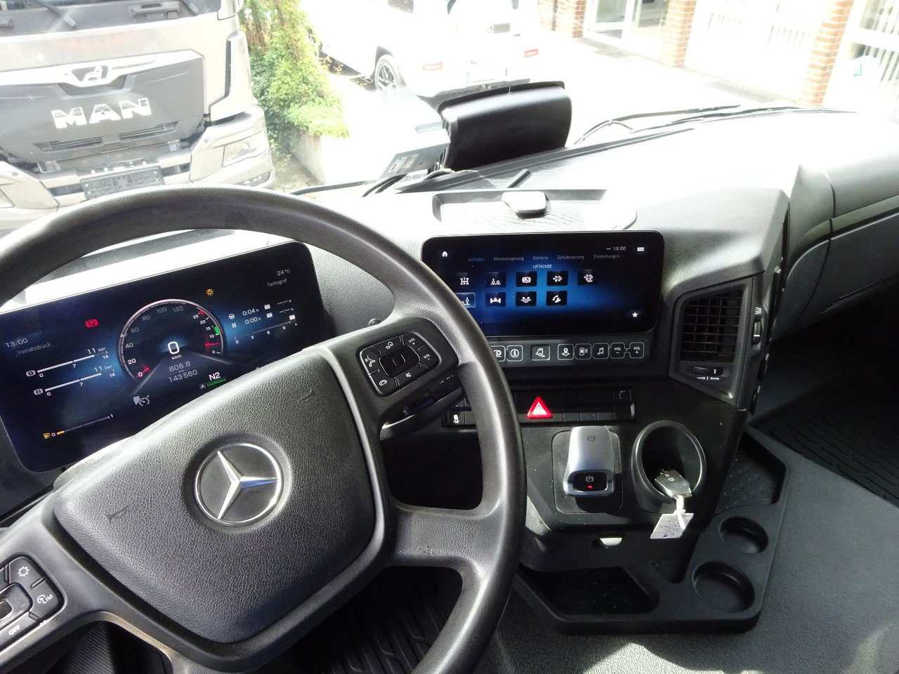 Tipvogn lastbil Mercedes-Benz 3446 Arocs MEILER 3 Seitenkipper 8x2: billede 13