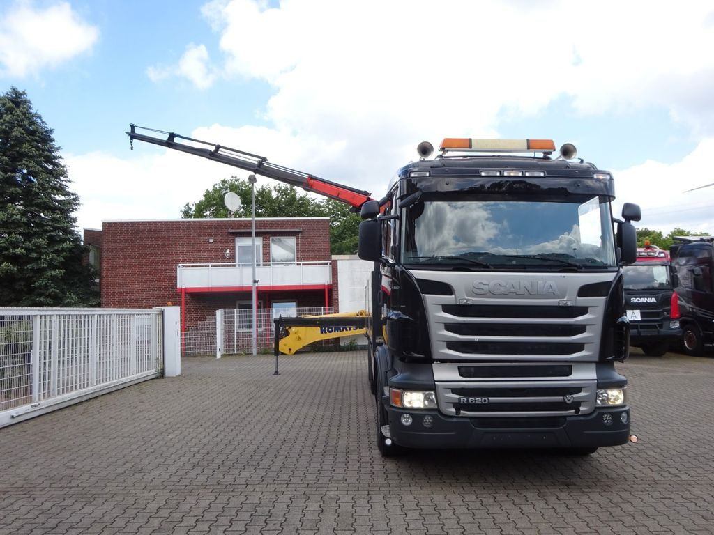 Scania R620 V8 Pritsche + PALFINGER 22002EH Kran Scania R620 V8 Pritsche + PALFINGER 22002EH Kran - Lastbil med kran, Lastbil med lad: billede 5 Scania R620 V8 Pritsche + PALFINGER 22002EH Kran Scania R620 V8 Pritsche + PALFINGER 22002EH Kran - Lastbil med kran, Lastbil med lad: billede 5