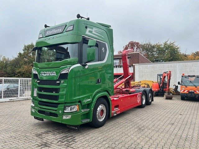 Scania S580 V8 MEILLER Abroller mit Lift+Lenkachse 6x2 - Lastbil kroghejs: billede 4 Scania S580 V8 MEILLER Abroller mit Lift+Lenkachse 6x2 - Lastbil kroghejs: billede 4