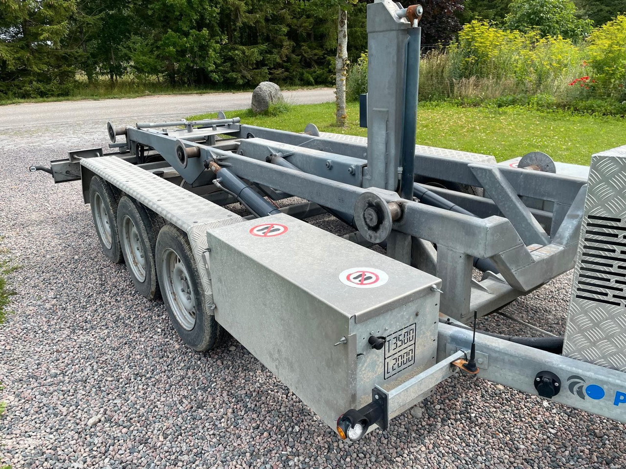 PHV hooklift trailer, EC FLEX PH1532, 3 axles - Kroghejsvogn/ Skip loader anhænger: billede 5 PHV hooklift trailer, EC FLEX PH1532, 3 axles - Kroghejsvogn/ Skip loader anhænger: billede 5